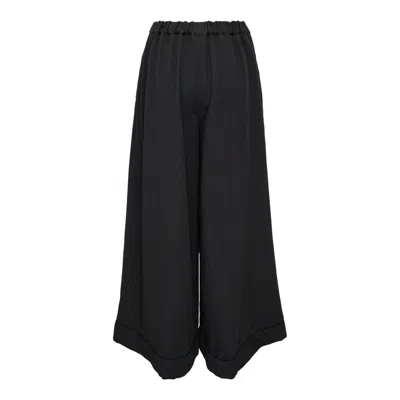 Comme Des Garçons Ultra Wide Pants In Black