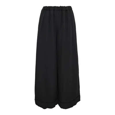 Comme Des Garçons Ultra Wide Pants In Black
