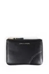 Comme Des Garçons Unisex Black Wallets & Cardholders In Black