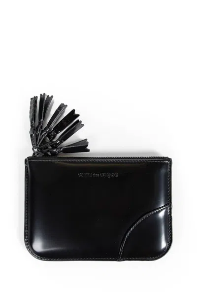 Comme Des Garçons Unisex Black Wallets & Cardholders