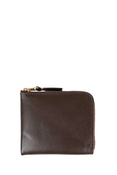 Comme Des Garçons Unisex Brown Wallets & Cardholders