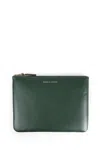 Comme Des Garçons Unisex Green Wallets & Cardholders In Green
