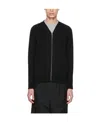 Comme Des Garçons V-neck Knitted Cardigan In Black