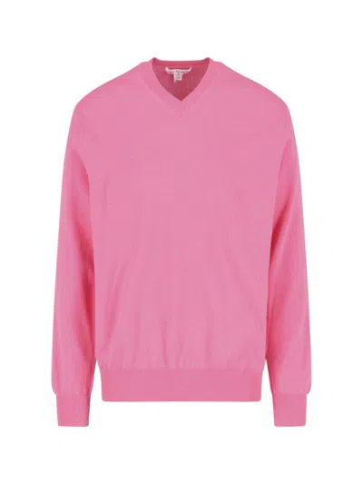 COMME DES GARÇONS V-NECK WOOL SWEATER
