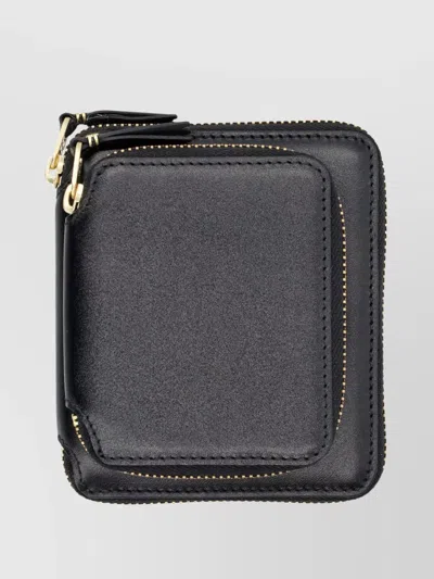 COMME DES GARÇONS VERTICAL WALLET ZIP AROUN OUTSIDE POCKET