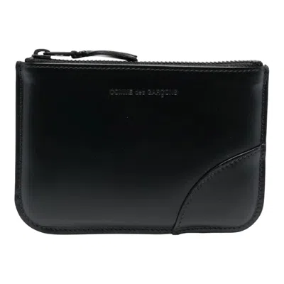 Comme Des Garçons Very Black Horizontal Zip Pouch