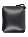 COMME DES GARÇONS COMME DES GARÇONS VERY BLACK VERTICAL ZIP AROUND WALLET