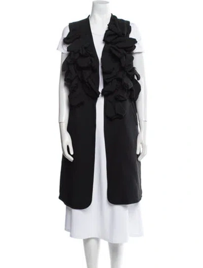 Pre-owned Comme Des Garçons Vest In Black