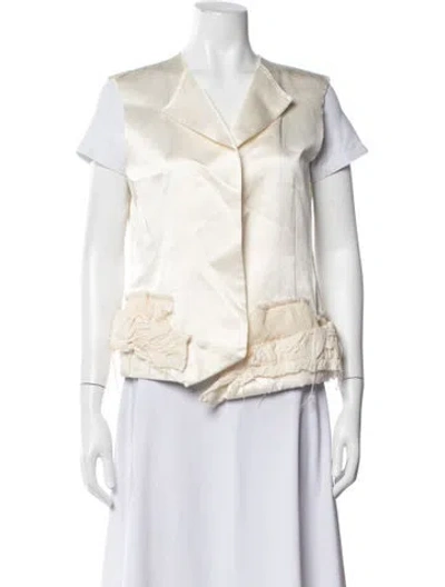 Pre-owned Comme Des Garçons Vest In White