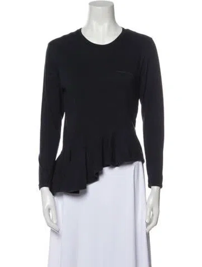 Pre-owned Comme Des Garçons Vintage 1980's Top In Blue