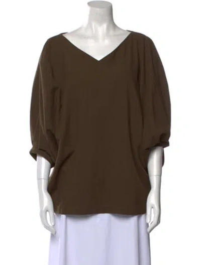 Pre-owned Comme Des Garçons Vintage 1984 Top In Brown