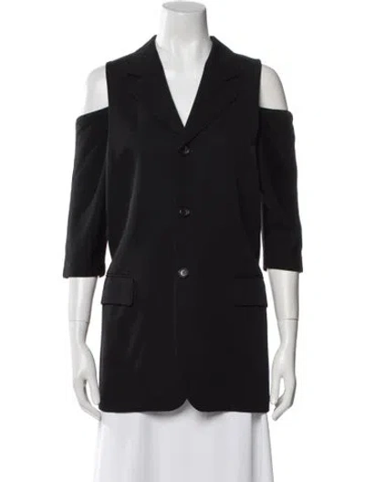 Pre-owned Comme Des Garçons Vintage 1990 Blazer In Black