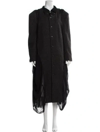 Pre-owned Comme Des Garçons Vintage 1993 Coat In Black