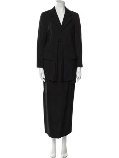 Pre-owned Comme Des Garçons Vintage 1993 Skirt Suit In Black