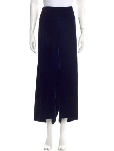 Pre-owned Comme Des Garçons Vintage 1996 Wide Leg Pants W/ Tags In Blue