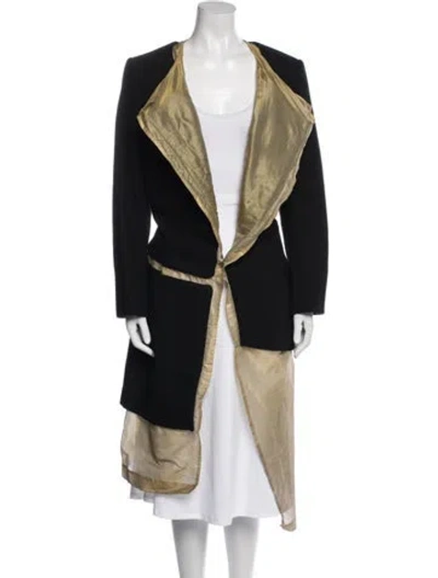 Pre-owned Comme Des Garçons Vintage 1997 Coat In Black