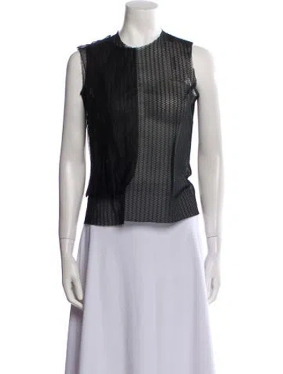 Pre-owned Comme Des Garçons Vintage 1997 Crop Top In Black