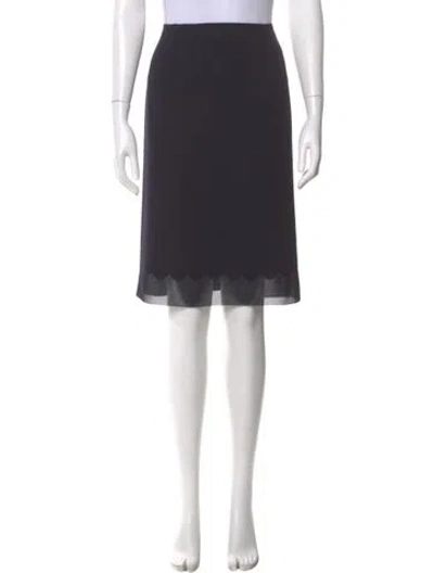 Pre-owned Comme Des Garçons Vintage 1999 Knee-length Skirt In Gray