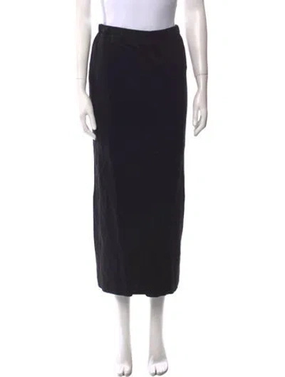 Pre-owned Comme Des Garçons Vintage 1999 Midi Length Skirt In Blue