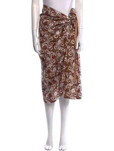 Pre-owned Comme Des Garçons Vintage 1999 Midi Length Skirt In Multi