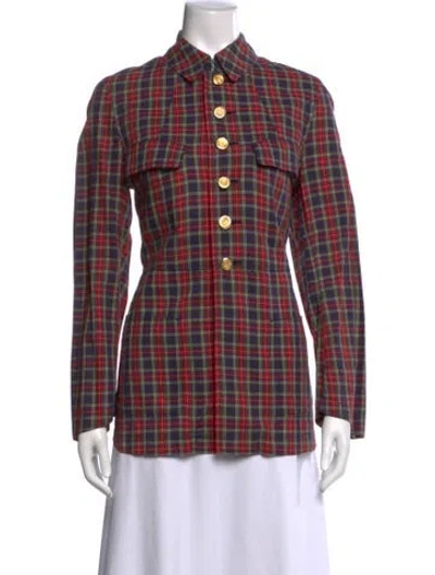 Pre-owned Comme Des Garçons Vintage 2000's Button-up Top In Multi