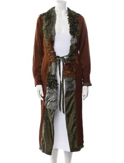 Pre-owned Comme Des Garçons Vintage 2000 Coat In Brown