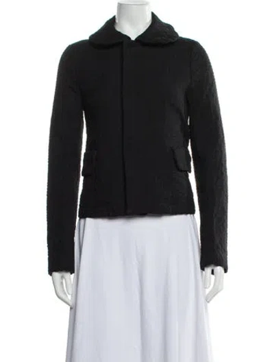 Pre-owned Comme Des Garçons Vintage 2000's Evening Jacket In Black