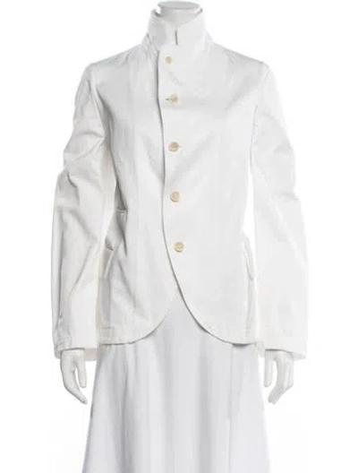 Pre-owned Comme Des Garçons Vintage 2000's Jacket In White