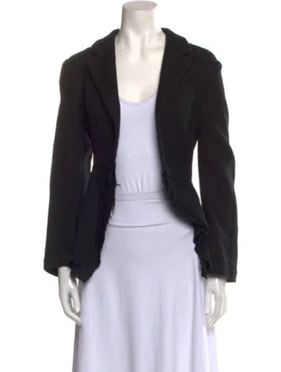 Pre-owned Comme Des Garçons Vintage 2001 Blazer In Black