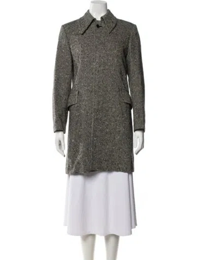 Pre-owned Comme Des Garçons Vintage 2001 Coat In Brown