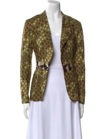 Pre-owned Comme Des Garçons Vintage 2001 Jacket In Green