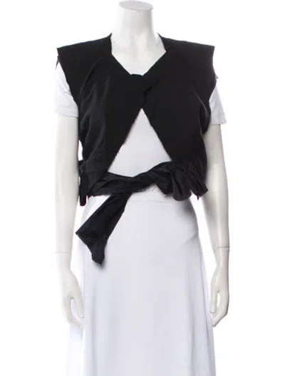 Pre-owned Comme Des Garçons Vintage 2003 Vest W/ Tags In Black