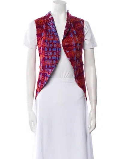 Pre-owned Comme Des Garçons Vintage 2004 Vest In Multi