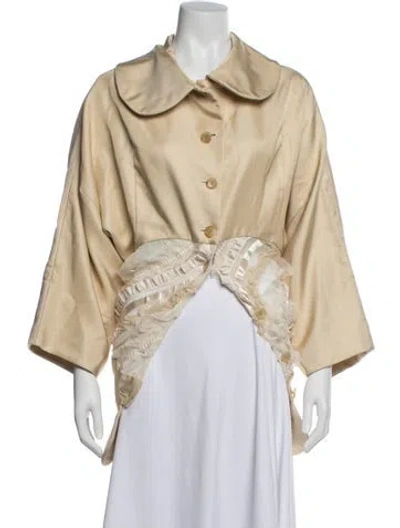 Pre-owned Comme Des Garçons Vintage 2005 Jacket In Neutral
