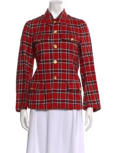 Pre-owned Comme Des Garçons Vintage 2006 Button-up Top In Red