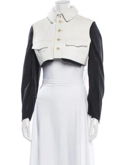Pre-owned Comme Des Garçons Vintage 2006 Jacket In White