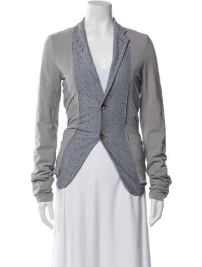 Pre-owned Comme Des Garçons Vintage 2007 Blazer In Purple