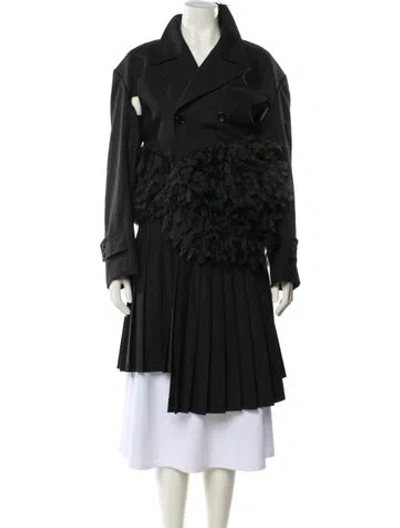 Pre-owned Comme Des Garçons Vintage 2009 Coat In Black