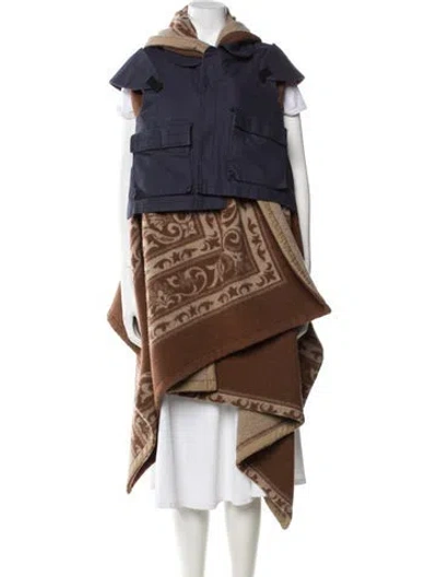 Pre-owned Comme Des Garçons Vintage 2009 Coat In Brown