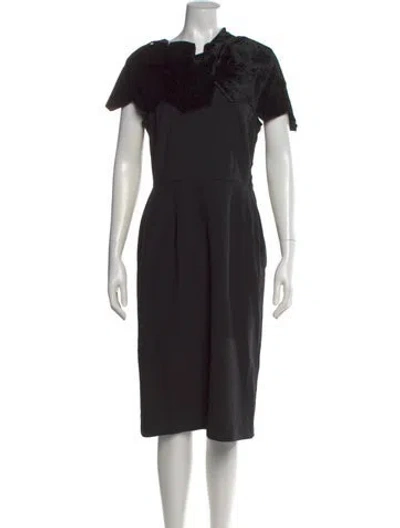 Pre-owned Comme Des Garçons Vintage 2009 Knee-length Dress In Black
