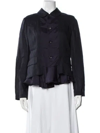 Pre-owned Comme Des Garçons Vintage 2010 Jacket In Blue