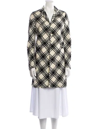 Pre-owned Comme Des Garçons Vintage 2011 Trench Coat In Neutral