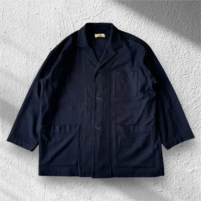 Pre-owned Comme Des Garçons Vintage Comme Des Garçon Robe De Chambre Blazer Jacket In Blue