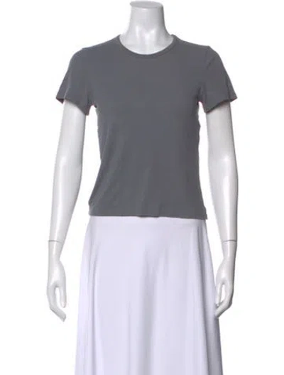 Pre-owned Comme Des Garçons Vintage Crew Neck T-shirt In Gray