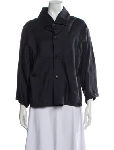 Pre-owned Comme Des Garçons Vintage Jacket In Blue