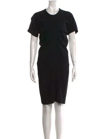 Pre-owned Comme Des Garçons Vintage Knee-length Dress In Black