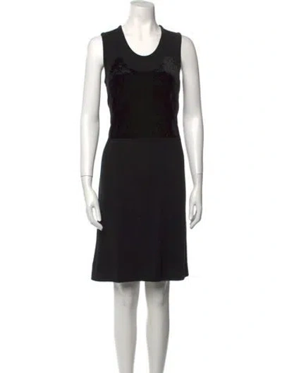 Pre-owned Comme Des Garçons Vintage Knee-length Dress In Black