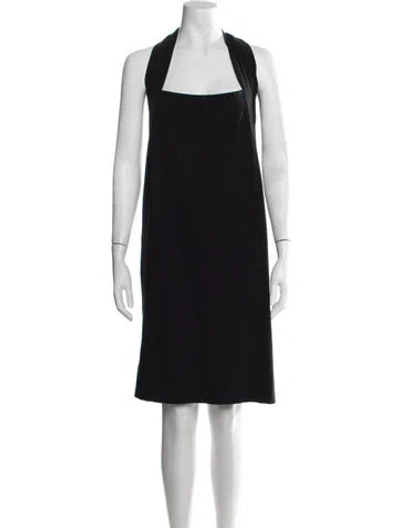 Pre-owned Comme Des Garçons Vintage Knee-length Dress In Black