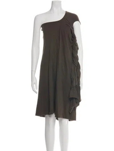 Pre-owned Comme Des Garçons Vintage Knee-length Dress In Green