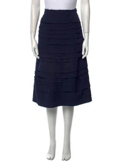 Pre-owned Comme Des Garçons Vintage Knee-length Skirt In Blue